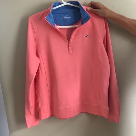 Vineyard Vines Sweaters - pink vineyard vines pull over!